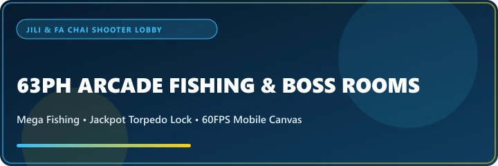 JILI Mega Fishing on 63PH showing the Mega Octopus Wheel, Giant Crocodile boss, and free Thunderbolt meter