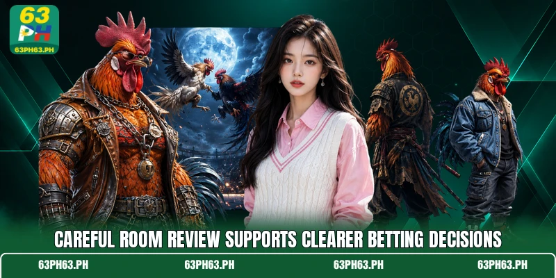 Careful room review supports clearer betting decisions Careful room review supports clearer betting decisions