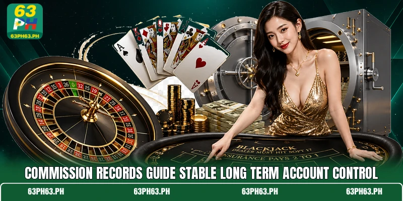 Commission records guide stable long term account control Commission records guide stable long term account control