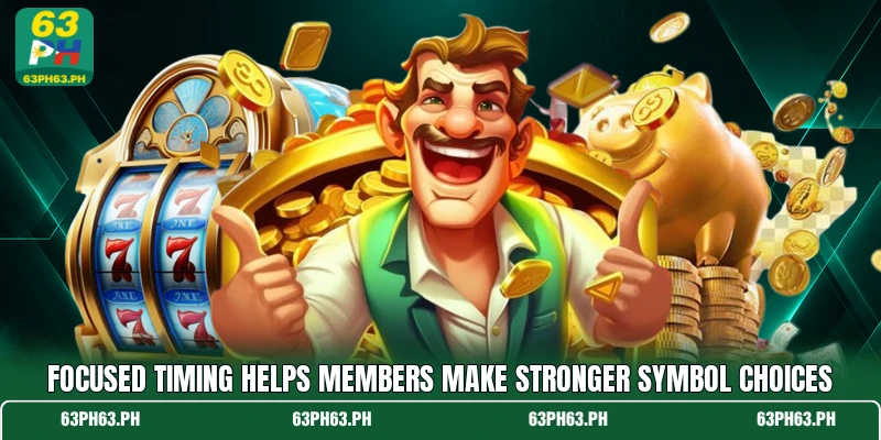 Focused timing helps members make stronger symbol choices