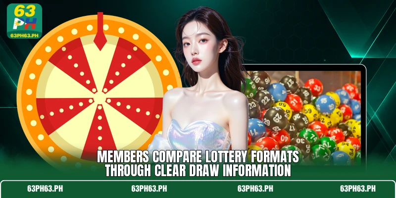 Members compare lottery formats through clear draw information